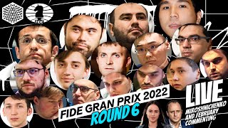 FIDE Grand Prix Berlin 2022 Pools Round 6 [upl. by Domenech]