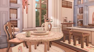 Building a Realistic Spring Home in Bloxburg [upl. by Edora437]