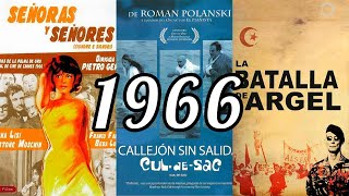 PELÍCULAS CAMPEONAS en los FESTIVALES de CINE 1966 [upl. by Urbanus]