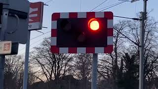 2401 UK Level Crossing and Traffic Lights 2023 [upl. by Llehsram]