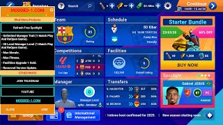 SM 25 mod apk v130 unlimited money  premium  facility  stadium [upl. by Lipfert899]