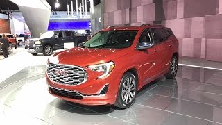 2018 GMC Terrain – Redline First Look – 2017 NAIAS [upl. by Nylannej]