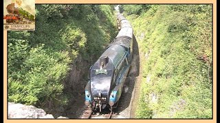 Dramatic Rescue of The Torbay Express 4464 60019 Bittern 19th Aug 2012 [upl. by Alphonsa]