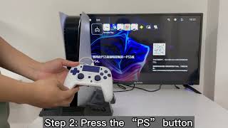 How to connect the controller to PS4 [upl. by Betsey119]