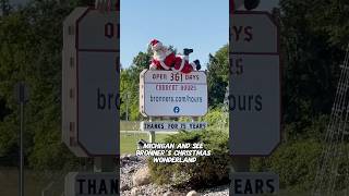 Visited the world’s largest Christmas store Bronner’s Christmas Wonderland in Frankenmuth Michigan [upl. by Archibaldo]