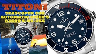 Titoni Seascoper 600 Automatic Divers 83600 SBE255 [upl. by Aniroz]