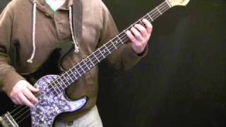 How To Play Bass To Brown Eyed Girl Part 2 [upl. by Odab]