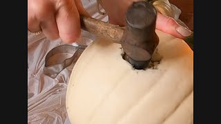 Funny Pumpkin Hack   Halloween cookiecutters pumpkins Hammer [upl. by Prescott551]