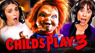 CHILDS PLAY 3 1991 MOVIE REACTION FIRST TIME WATCHING Chucky  Full Movie Review [upl. by Hisbe]