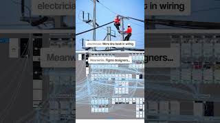 designer vs Electricians  Same wires different worlds ⚡🖥️ [upl. by Tnahs]