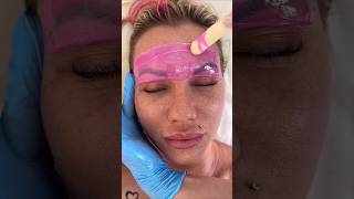 Eyebrow tint with waxing shorts aryasainiaschannel eyebrow madhu makeover beauty point [upl. by Egbert70]