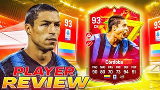 👁️93 GOLAZO HERO CORDOBA PLAYER REVIEW  EA FC 24 ULTIMATE TEAM [upl. by Pitchford]