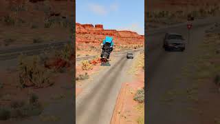 Realistic Highway Car Crashes 21  BeamNGdrive [upl. by Alston]