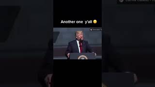 Trump Spitting Bars  funny trump goofy viral preppy notmine [upl. by Yrallam]