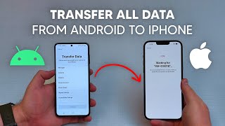 How To Transfer ALL DATA From Android to iPhone Step by Step [upl. by Leahcimed250]