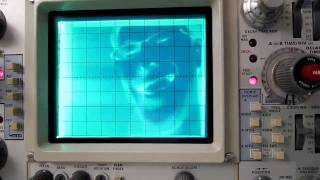 Video on an Oscilloscope [upl. by Roselane477]