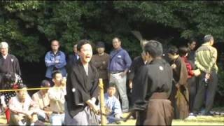 Japanese Martial Arts Demo in Tokyo [upl. by Suilenrac]