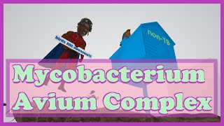 Mycobacterium Avium Complex Mnemonic for the USMLE [upl. by Oleic342]