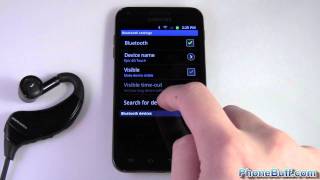 How To Pair Bluetooth On Android [upl. by Atinel]