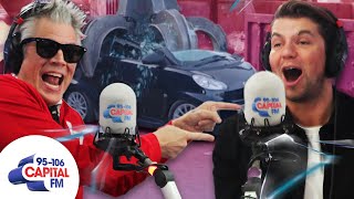 Johnny Knoxville Destroys Sonny Jays Car 🚗💥  Capital [upl. by Dnallor]