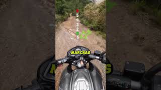 Domina las bajadas en moto aprende a usar el freno de motor shortvideo motovlog motos biker [upl. by Avid]