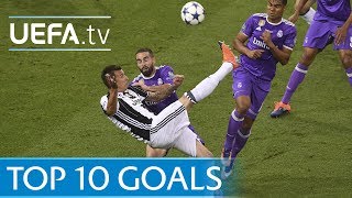 UEFA Champions League 201617  Top ten goals [upl. by Corly42]