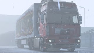 CHRISTMAS WINTERLAND  Euro Truck Simulator 2 [upl. by Oberon410]