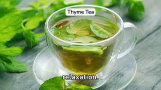 Delicious And Healthy Thyme Tea  Learn How To Make It In Minutes [upl. by Coffey]