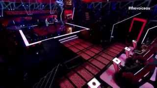 Harrison Craig singing Moon River on TheVoiceAu [upl. by Anawal]