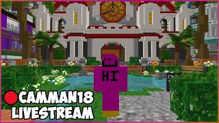 Playing on Minecrafts Multiplayer Servers camman18 Full Twitch VOD [upl. by Nagorb]