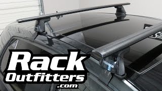 Best Roof Rack for VW GTI the Yakima BaseLine JetStream from Rack Outfitters [upl. by Ahsenat920]