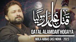 Nohay 2023  Qatal Alamdar Hogaya  Syed Raza Abbas Zaidi  Muharram 14452023  Mola Abbas Noha [upl. by Eninnaj]