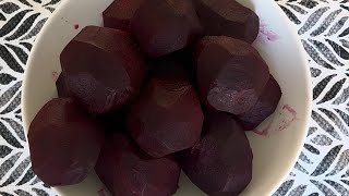 Sweet Tangy and Crunchy Beet Salad  Helps with digestion problems [upl. by Casady]