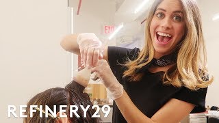 I Trained Like A Professional Hair Colorist  Lucie For Hire  Refinery29 [upl. by Lindahl918]