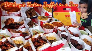 Barbeque Nation NonVeg Buffet in a Box  Barbeque Nation Meals Unboxing  Nonveg Recipe [upl. by Roseanne944]