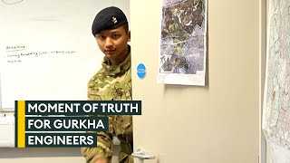 New Gurkha engineers find out which roles theyll serve in British Army [upl. by Yendroc]