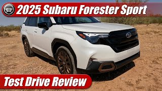 2025 Subaru Forester Sport Test Drive Review [upl. by Opal]