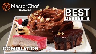 Best Desserts From MasterChef Canada Season 4  MasterChef World [upl. by Seda]