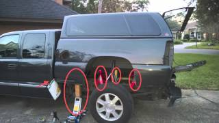 2003 GMC Sierra Fuel Pump Replacement [upl. by Orelee]