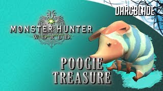 Monster Hunter World  Poogie Treasure [upl. by Milman956]