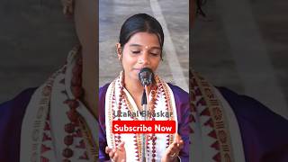 Miki Chaudhary Odiya balika kirtan Khordha kirta kirtandunia kirtan [upl. by Ahsirtap]