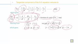 Fluid Mechanics 2  C2L14  Incompressible flow of Newtonian fluid between two cylinders  3 [upl. by Edelman464]