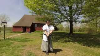 Haidong Gumdo Ssangsu Sword Form 3 [upl. by Ayifas]