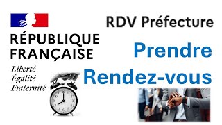 Comment prendre rendezvous avec la prefecture pour titre de séjour naturalisation ou asile [upl. by Thorncombe]