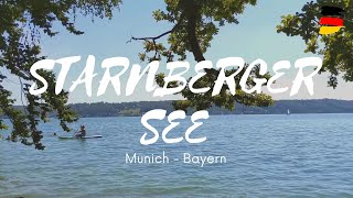 STARNBERGER SEE Bayern München Deutschland 4K  Lake Starnberger Bavaria Munich Germany  Munich 4K [upl. by Paryavi693]