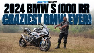 Why Is BMW S 1000 RR MSport The Craziest Superbike Ever  MotorBeam [upl. by Yartnod]