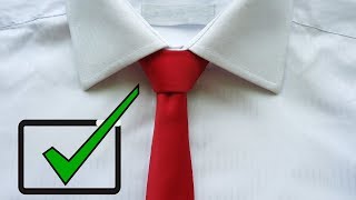 How to Tie a Tie easy way for BEGINNERS [upl. by Intruoc119]