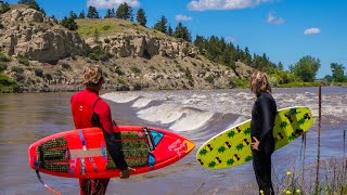 THIS WAVE SHOULDN’T EXIST RIVER SURFING [upl. by Radborne]