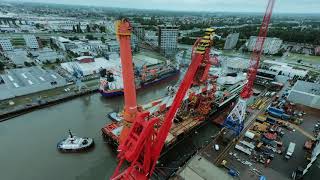 Upgrade of the 3000mt Offshore Mast Crane of PipeLay Vessel Saipem Constellation [upl. by Jary]