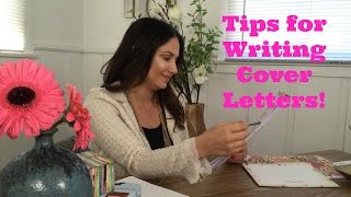 Tips for Writing Cover Letters  The Intern Queen [upl. by Aihsenrad945]